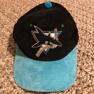 Suede San Jose Sharks Cap